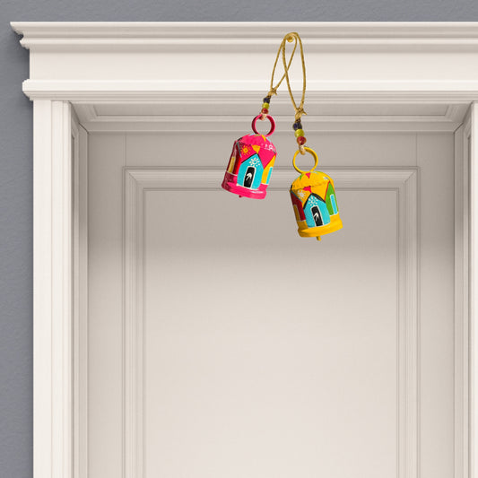 Rangilo Ghar Dream Chime - Set of 2 - Pink and Yellow