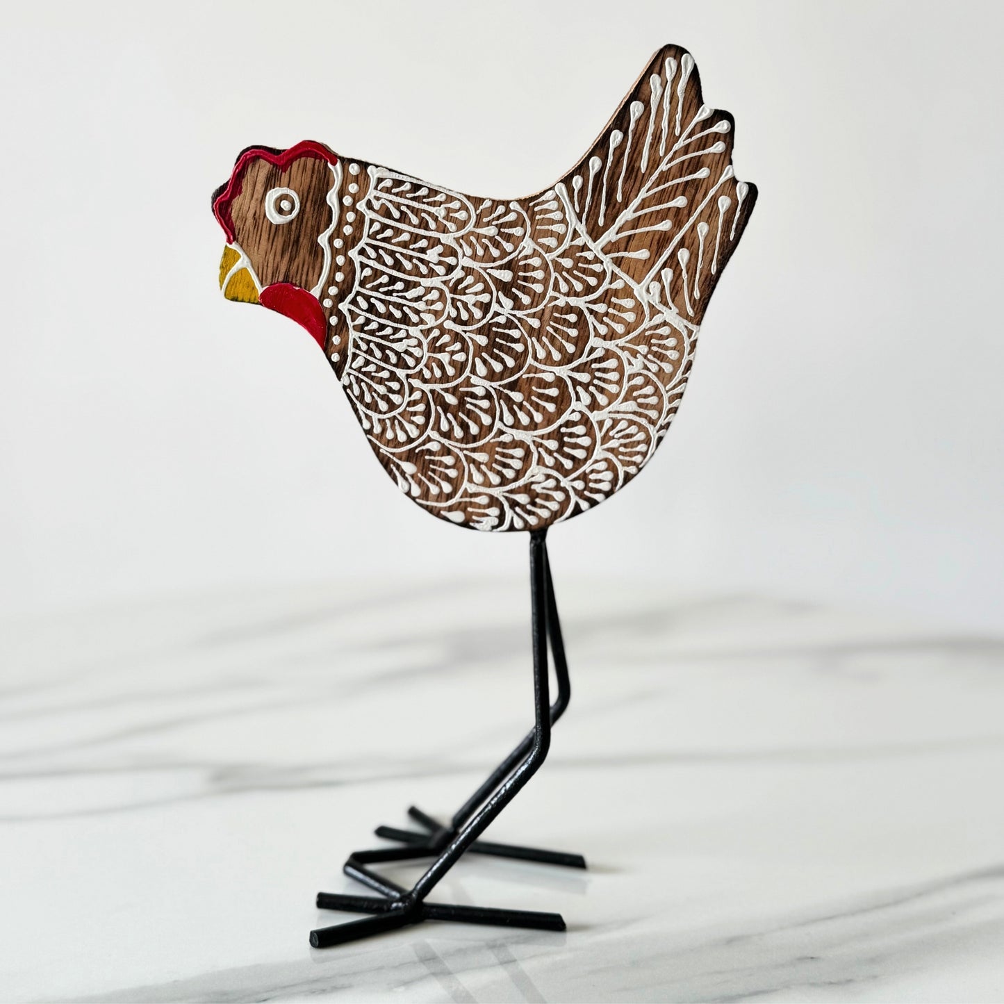Kukdoo Koo (set of 2) Handmade Bird Desk/Table Decor