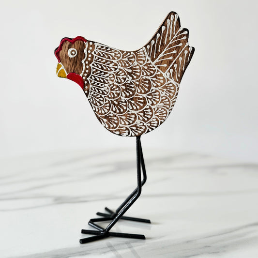 Kukdoo Koo (set of 2) Handmade Bird Desk/Table Decor