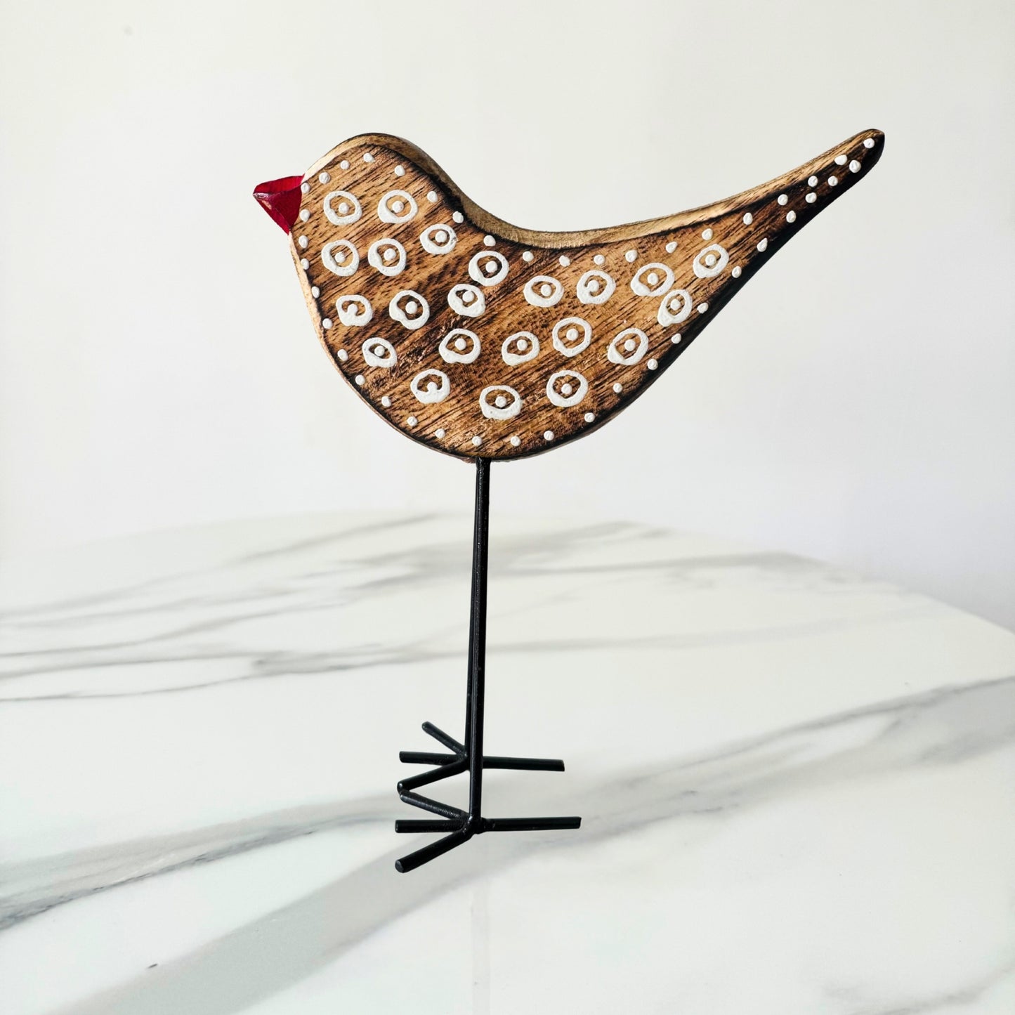 Sparrow (set of 2) Handmade Bird Desk/Table Decor