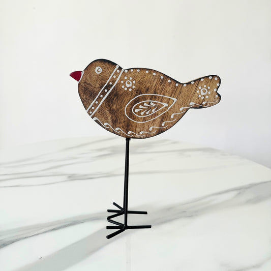 Myna(set of 2) Handmade Bird Desk/Table Decor