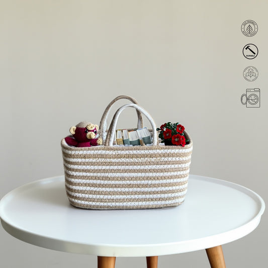Boho Spiral Storage Basket
