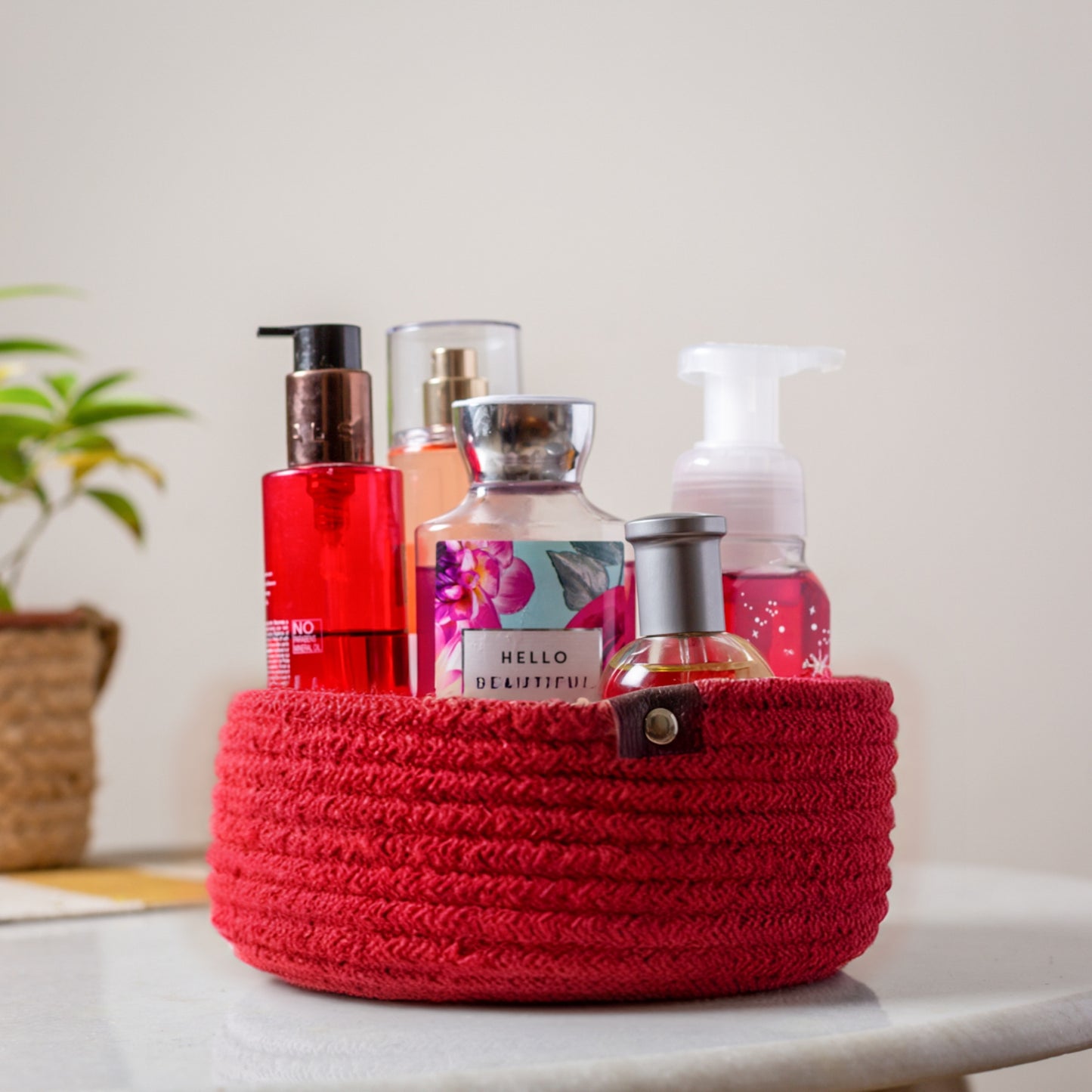 Red Cotton Organizer