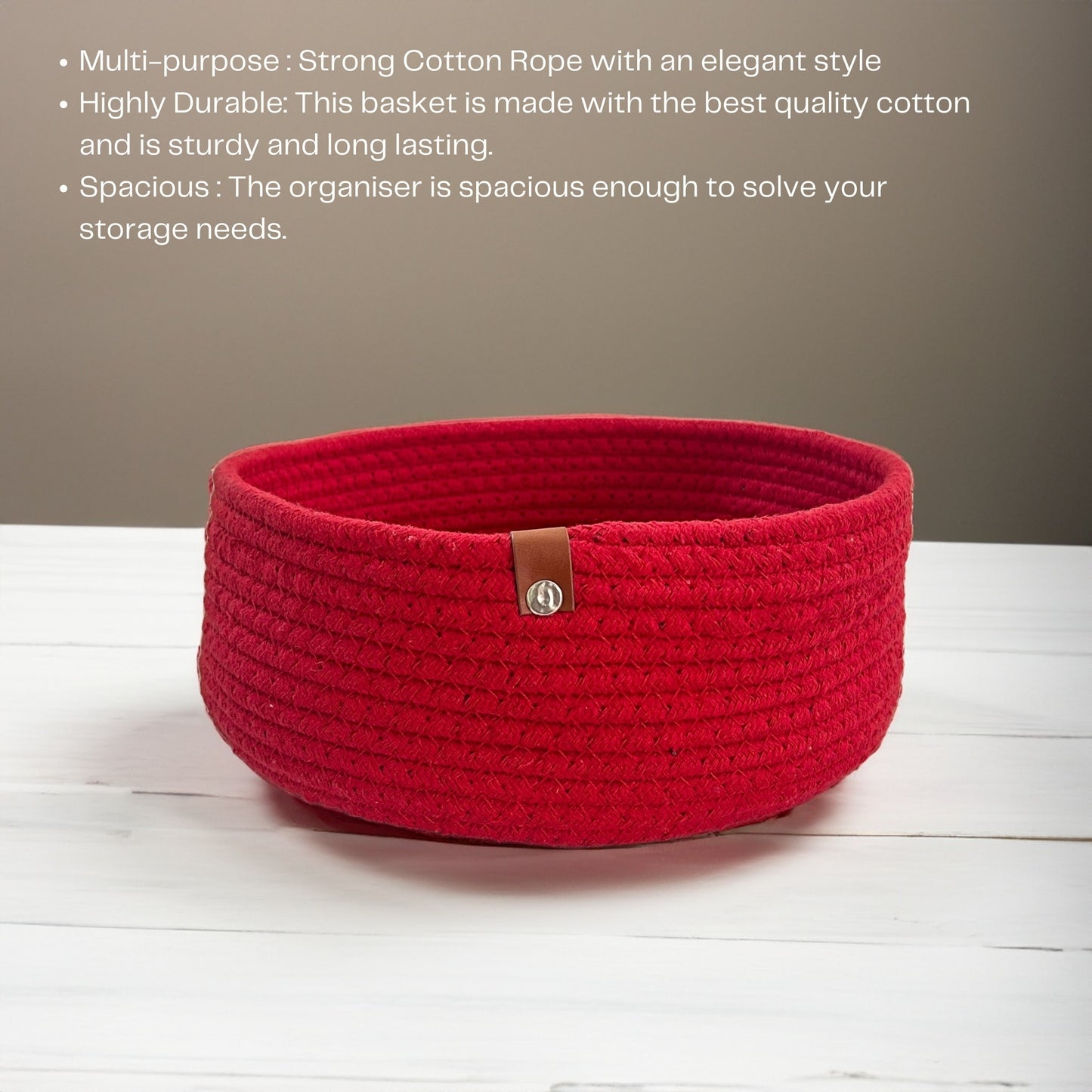 Red Cotton Organizer