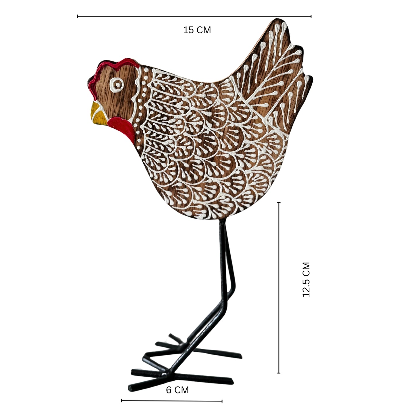 Kukdoo Koo (set of 2) Handmade Bird Desk/Table Decor