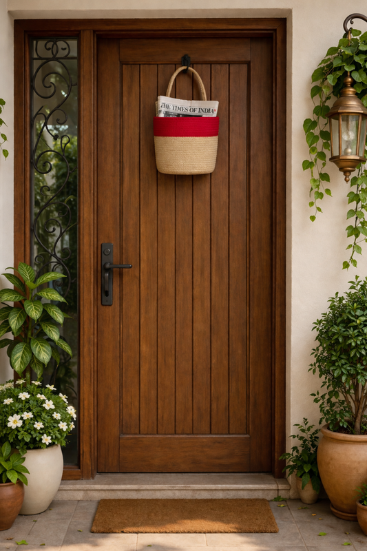 Milk Basket - RED
