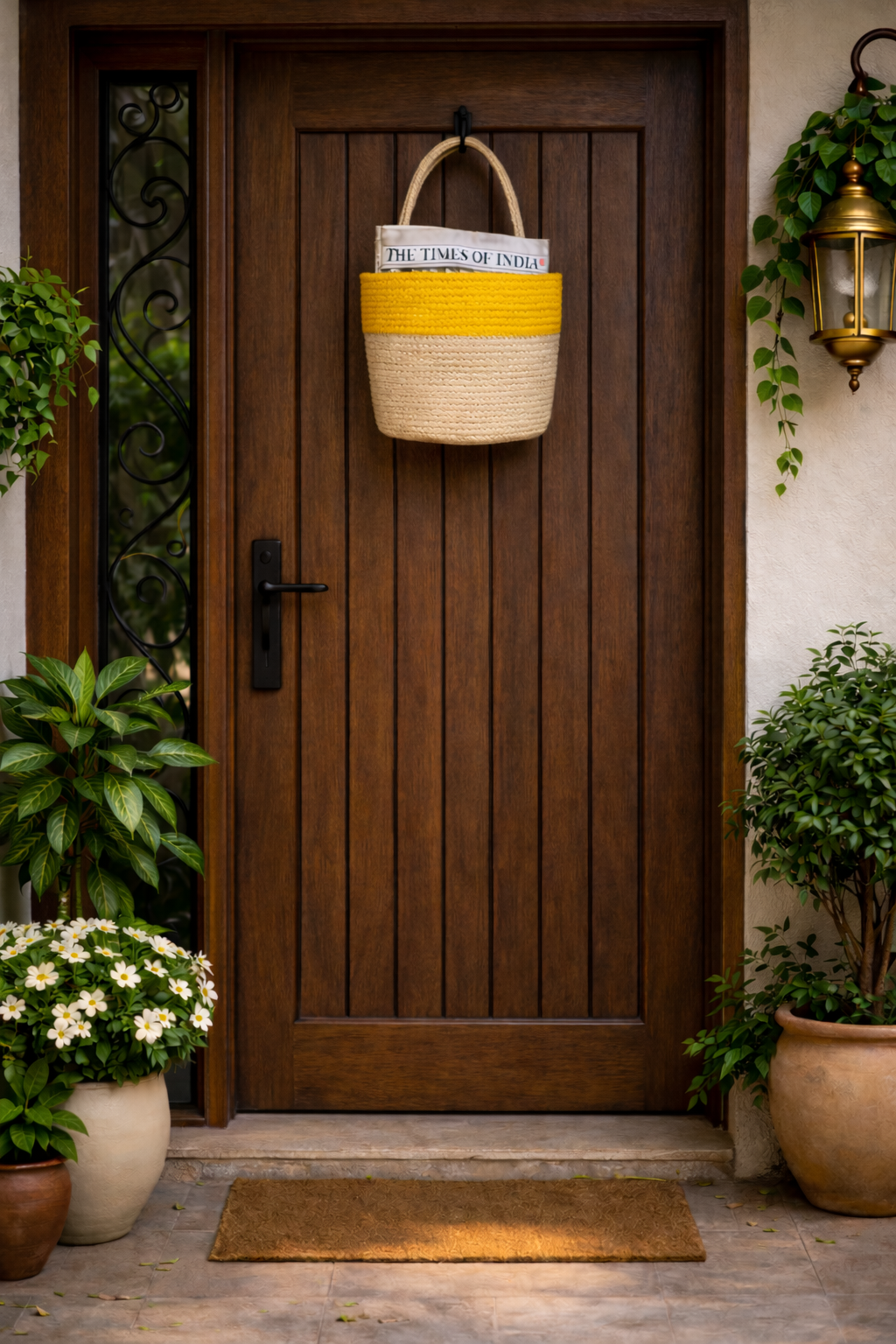 Milk Basket - Yellow
