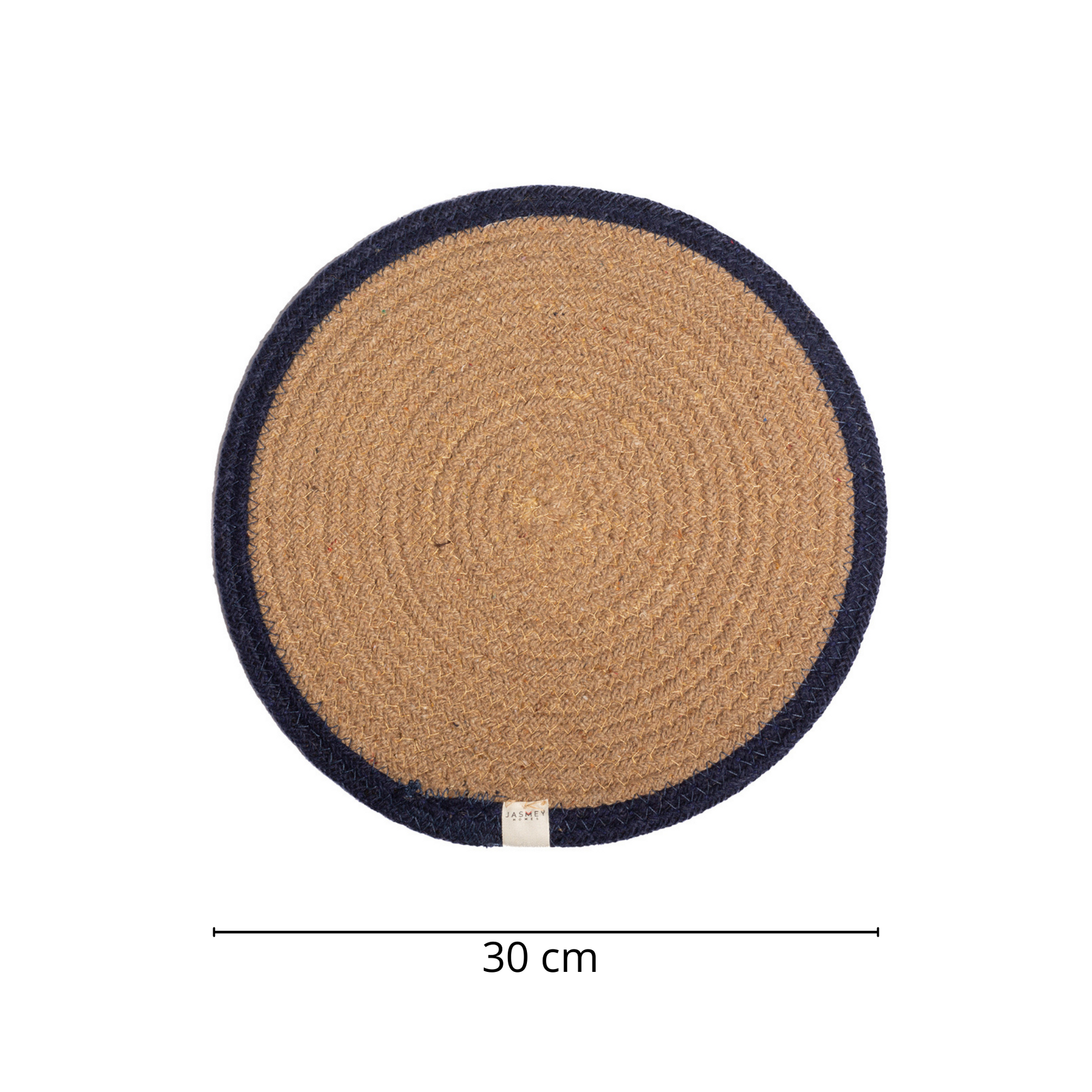 Set of 2 Reversible Placemats- Outer Ring | Blue - jasmeyhomes