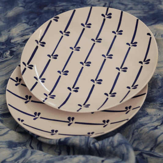Jodhpuri Dinner plates - 10 inches Diameter - jasmeyhomes