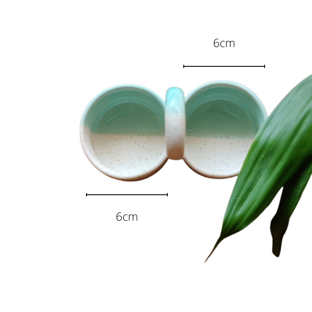 Dual Locked Ceramic Dip Bowls - jasmeyhomes