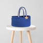 Indigo Basket | Room Hamper Basket for Gifting with Jute Bow