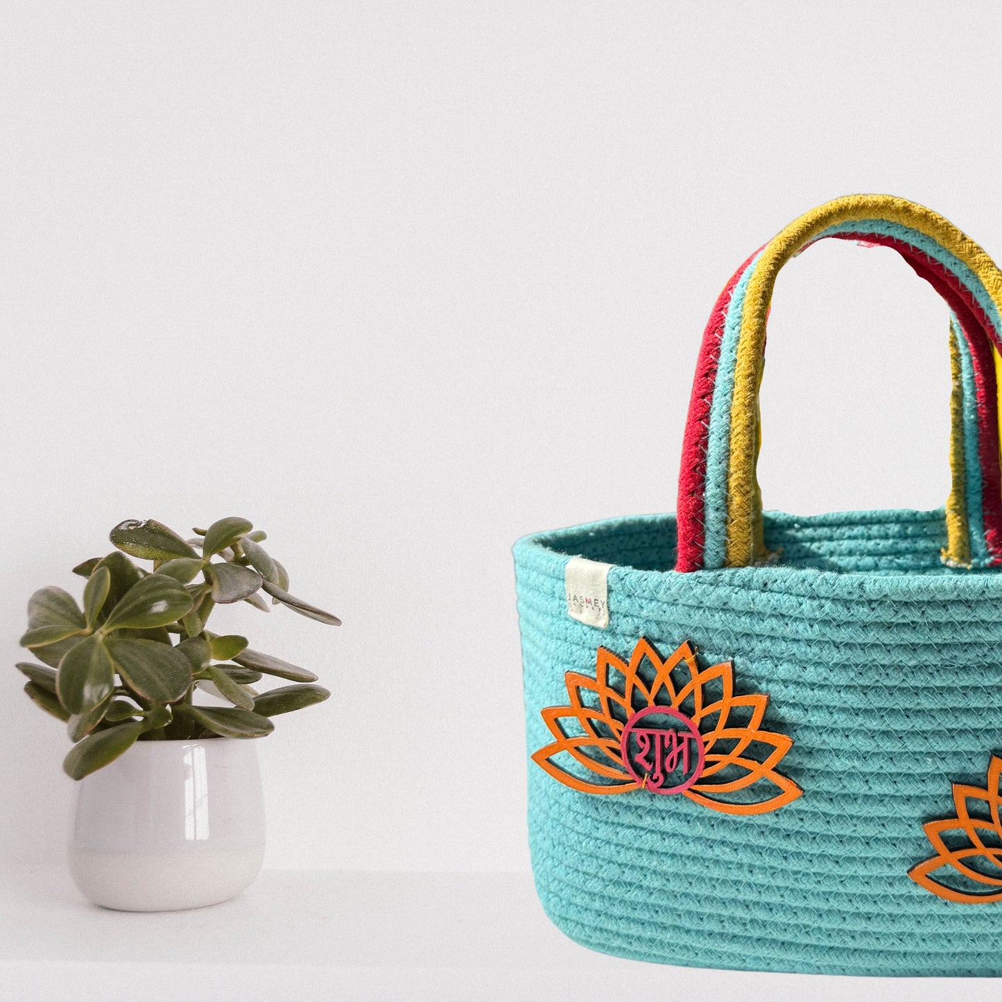 Aqua Diwali Hamper Basket - Subh Labh Basket
