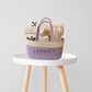 Luxe Lavender  Hamper Basket