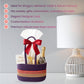 Purple Bloom hamper Basket