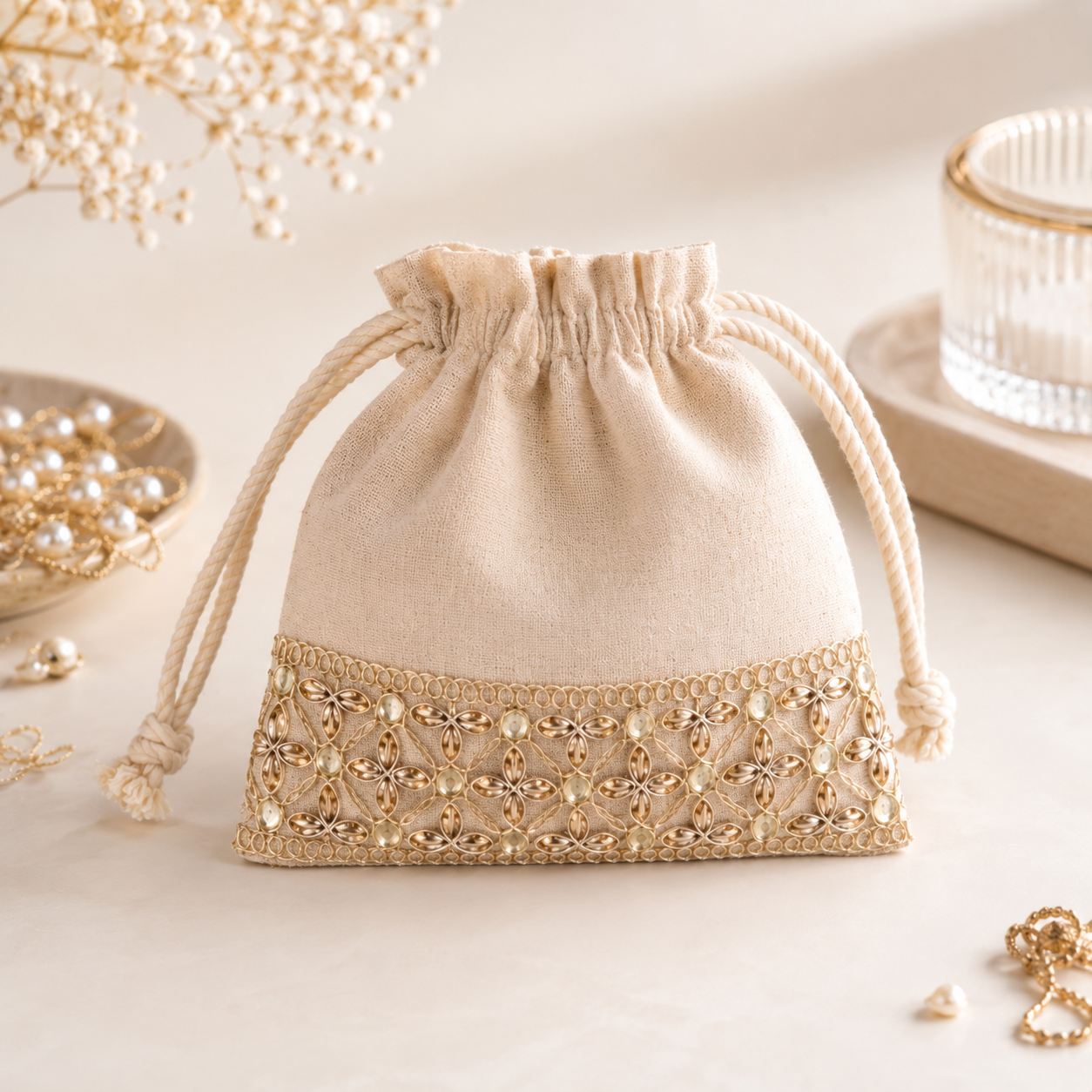3 Potli Bags for Return Gifts - Noor