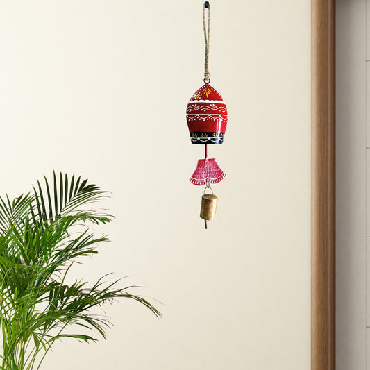 Fish Wind Chimes for Home Balcony with Sound - Red