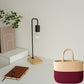 Cotton handwoven Lunch Bag | Handbag - Beige & I Maroon