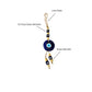Evil Eye Hanging - 4.8cm Dia - Model 6