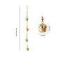 Boho Golden Evil Eye Wall Hanging Bell