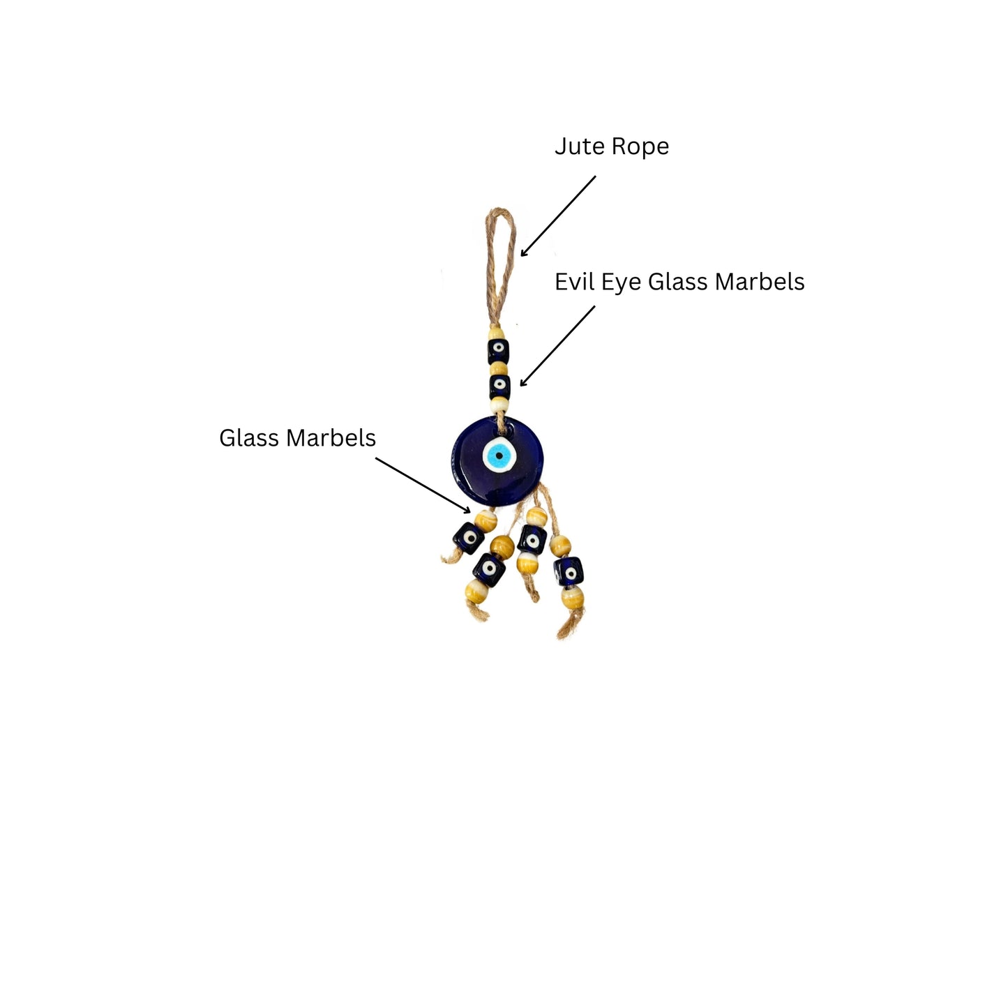 Evil Eye Hanging - 4.8cm Dia - Model 8