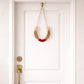 Metal Horseshoe ( Ghode Ki Naal ) to Protect Your Home/Office from Evil Eyes - Red