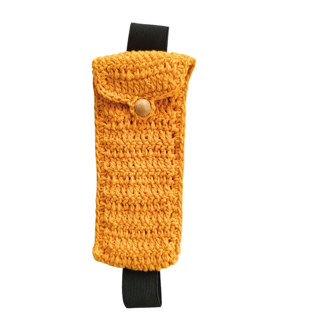 Bookmark & Pouch for Storing Stationery | Mustard - jasmeyhomes