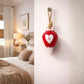 Love Knot Hanging Charm- Red