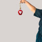 Love Knot Hanging Charm- Red