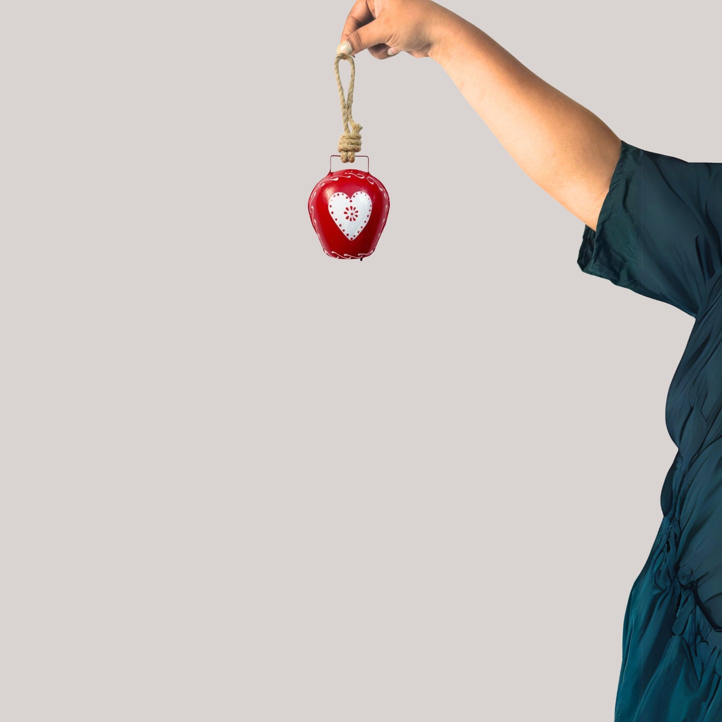 Love Knot Hanging Charm- Red