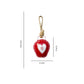 Love Knot Hanging Charm- Red