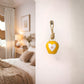 Love Knot Hanging Charm- Yellow