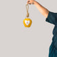 Love Knot Hanging Charm- Yellow