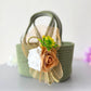 The Pastel Harmony Basket | Bloom Flower Hamper Basket for Gifting