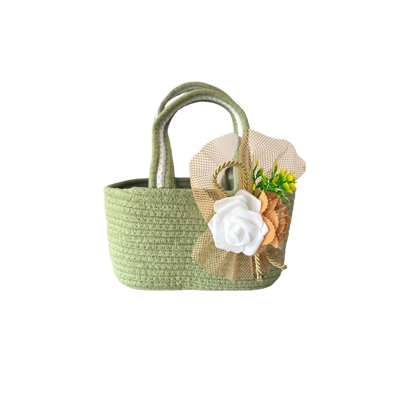 The Pastel Harmony Basket | Bloom Flower Hamper Basket for Gifting
