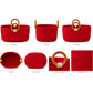 Royal Cherry Wooden Ring Rope Basket
