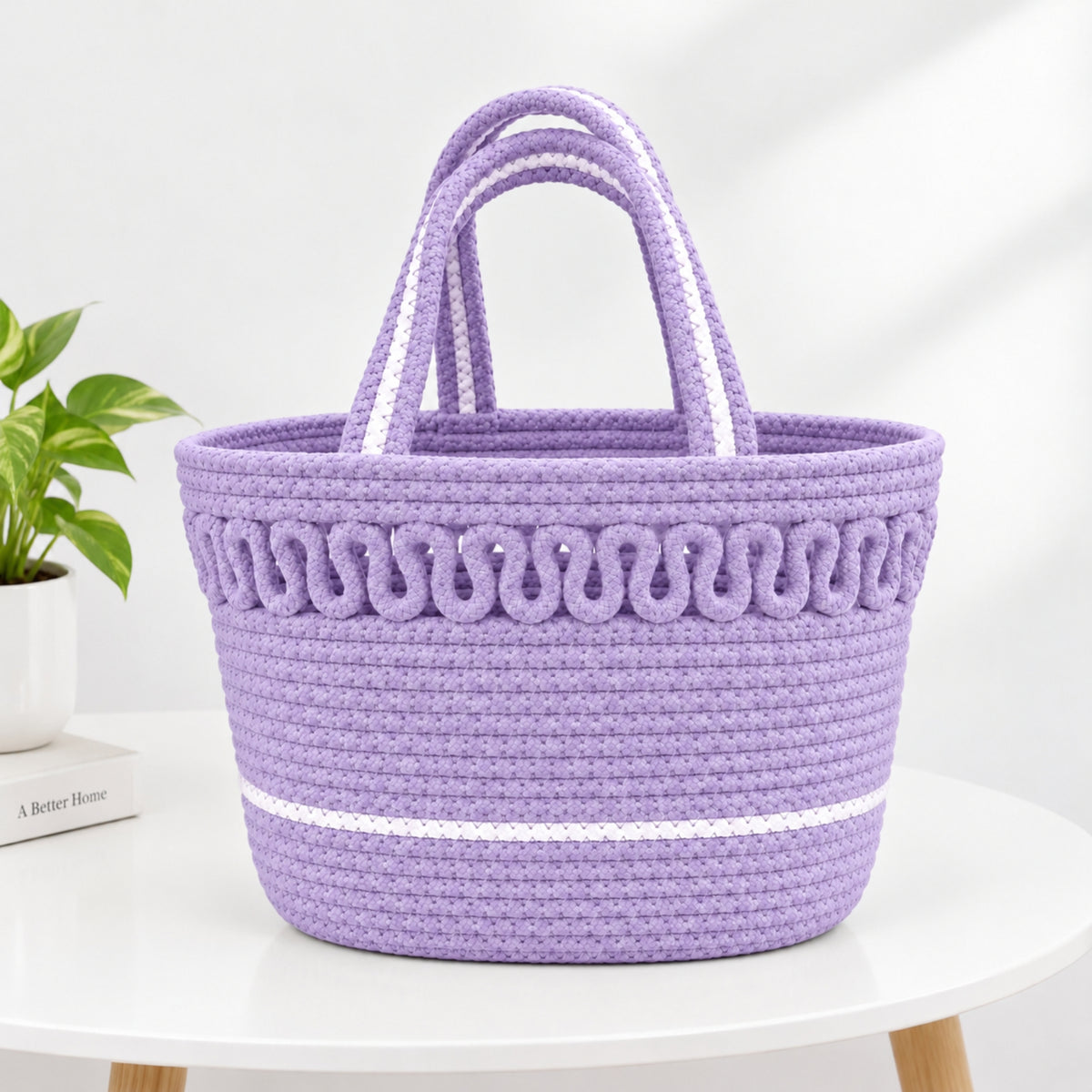Wave Lunch Bag_Lavender