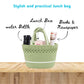 Wave Lunch Bag_Pastel Green