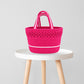 Wave Lunch Bag_Rani Pink