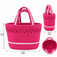 Wave Lunch Bag_Rani Pink