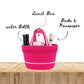 Wave Lunch Bag_Rani Pink
