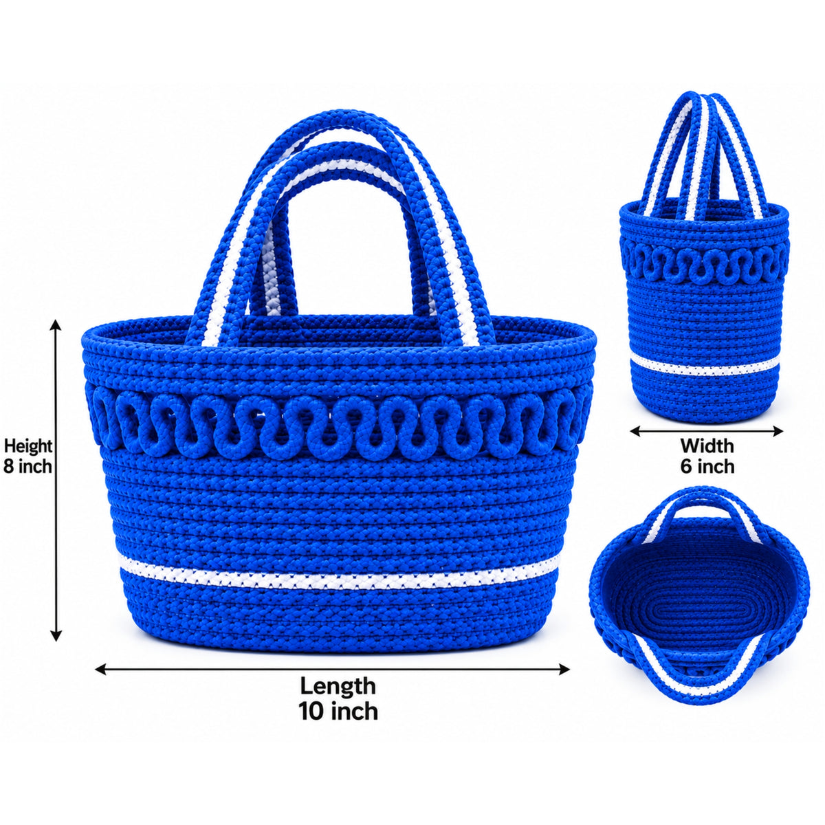 Wave Lunch Bag_Blue