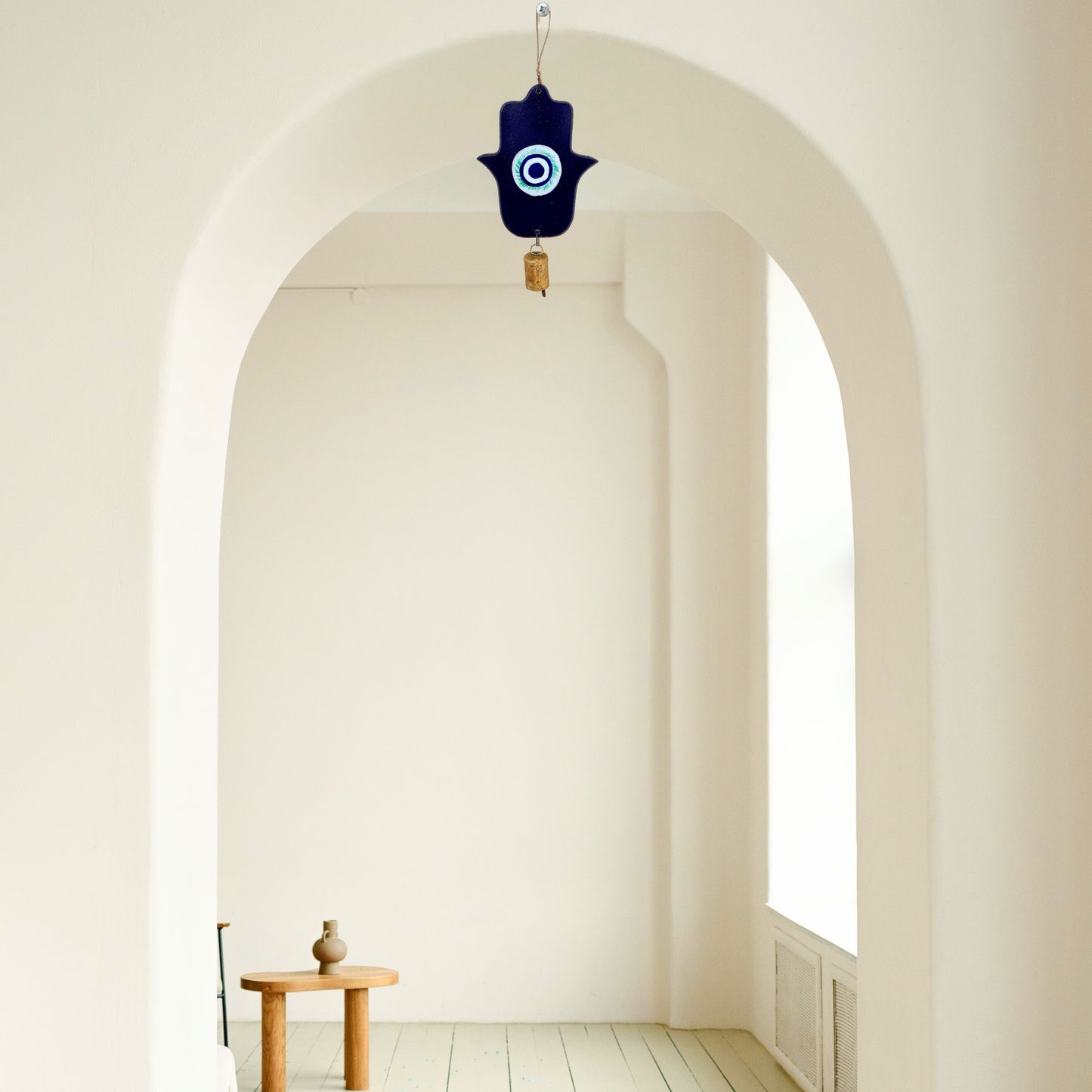 Hand Blessing Hamsa - Blue