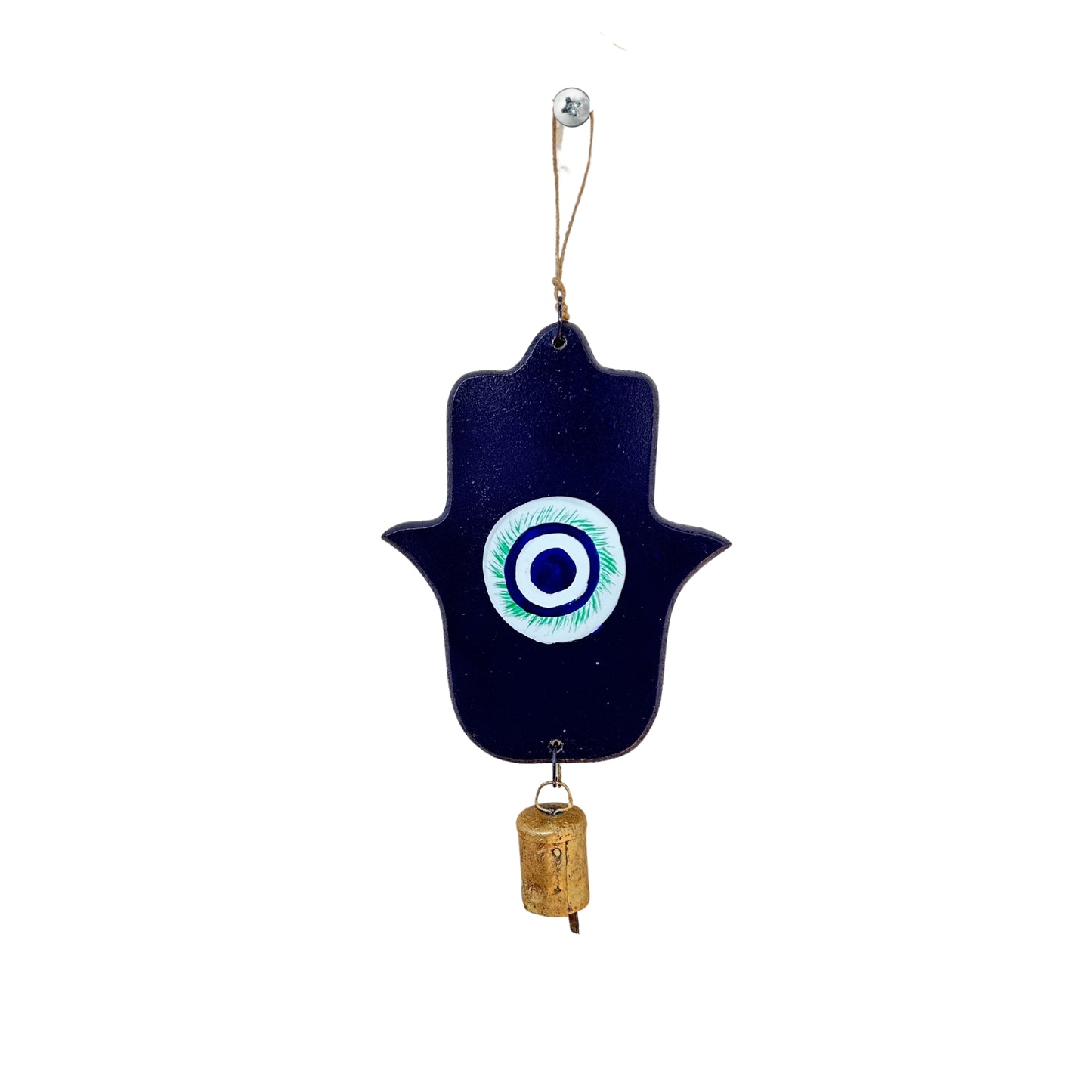 Hand Blessing Hamsa - Blue
