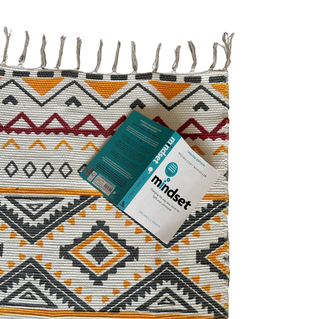 Harmony Hues Cotton Dhurrie | Floormat | 33X21 Inches