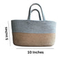 Set of 2 Duotone Baskets- Grey and Red - jasmeyhomes