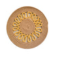 Set of 2 Whirlwind Table Placemat -Yellow - jasmeyhomes