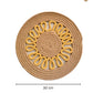 Set of 2 Whirlwind Table Placemat -Yellow - jasmeyhomes