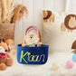 Personalized Cotton Rope Baskets with Name