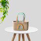 Rainbow Handle Storage Basket - Aqua