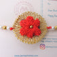 Set of 4 CHAKRA Rakhi for Brother with Post Card - jasmeyhomes